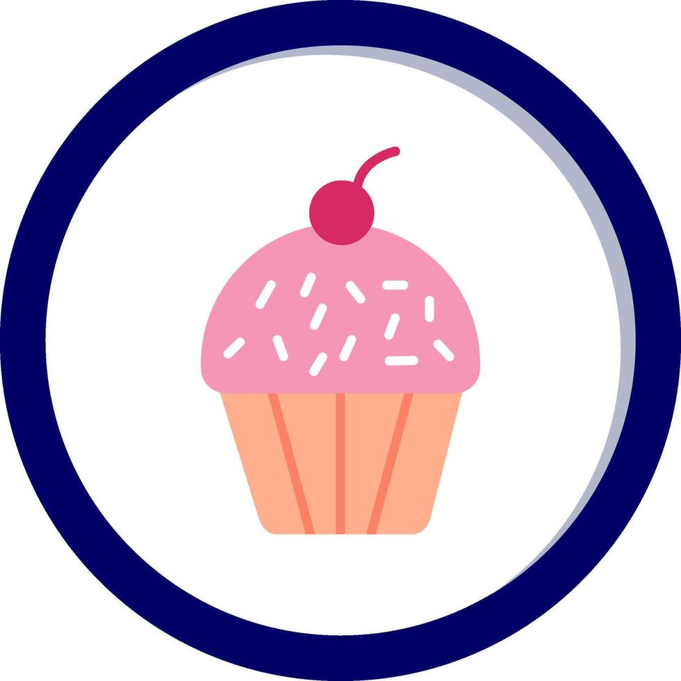 Cupcake vecto Symbol vektor