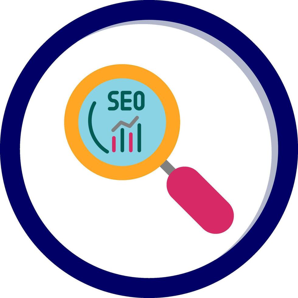 SEO Suche vecto Symbol vektor