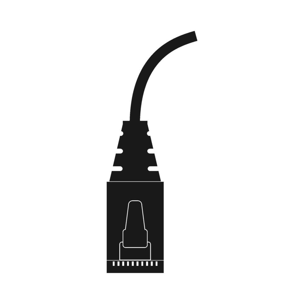 Kabel Vektor Ethernet Symbol - - rj45 Symbol Vektor