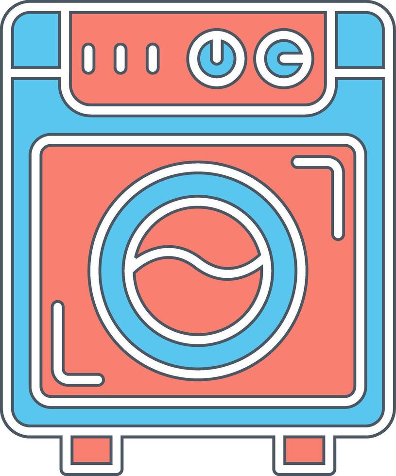 Waschen Maschine vecto Symbol vektor