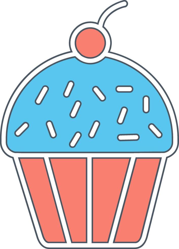 Cupcake vecto Symbol vektor