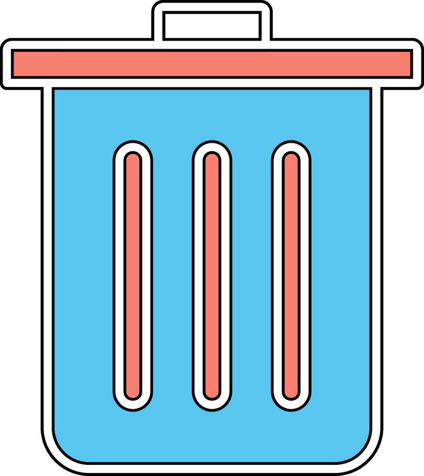 Mülltonne vecto Symbol vektor