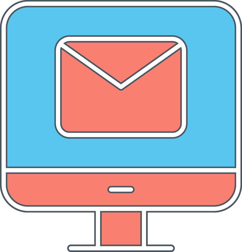 Computer Email vecto Symbol vektor