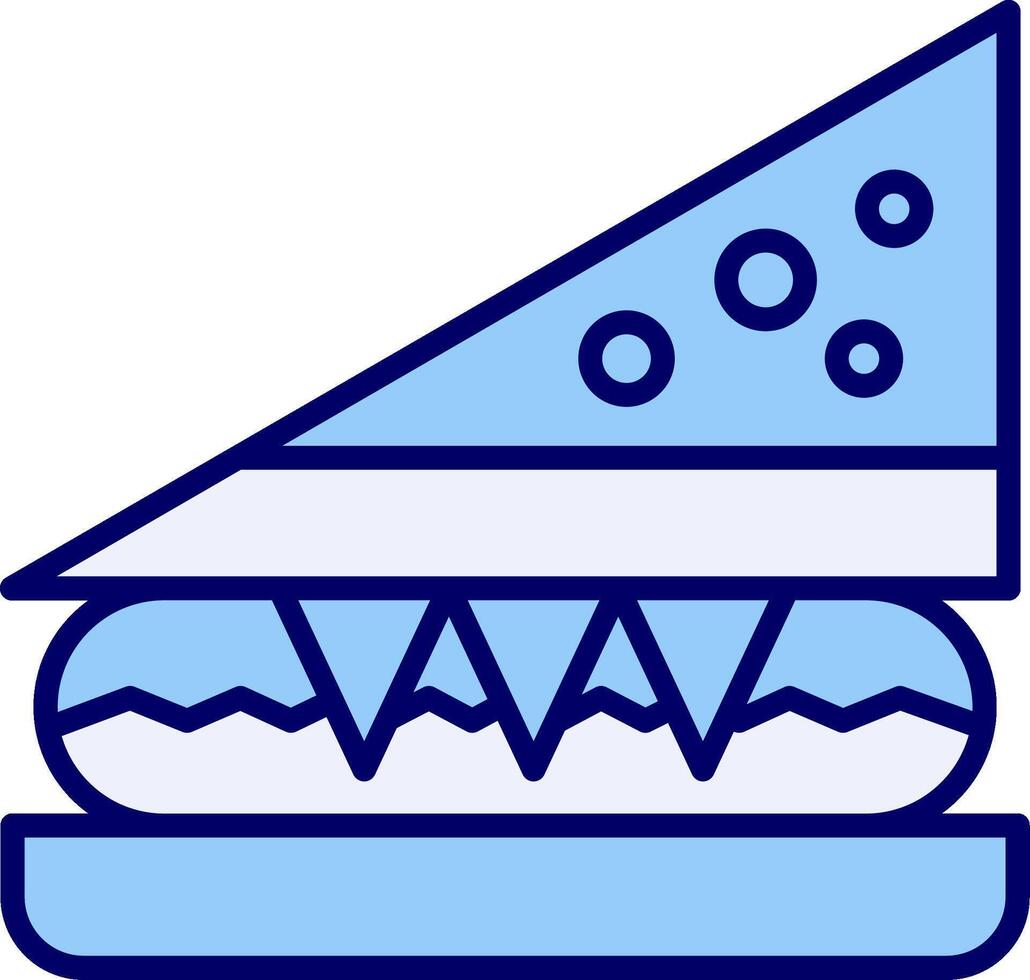 Sandwich vecto Symbol vektor