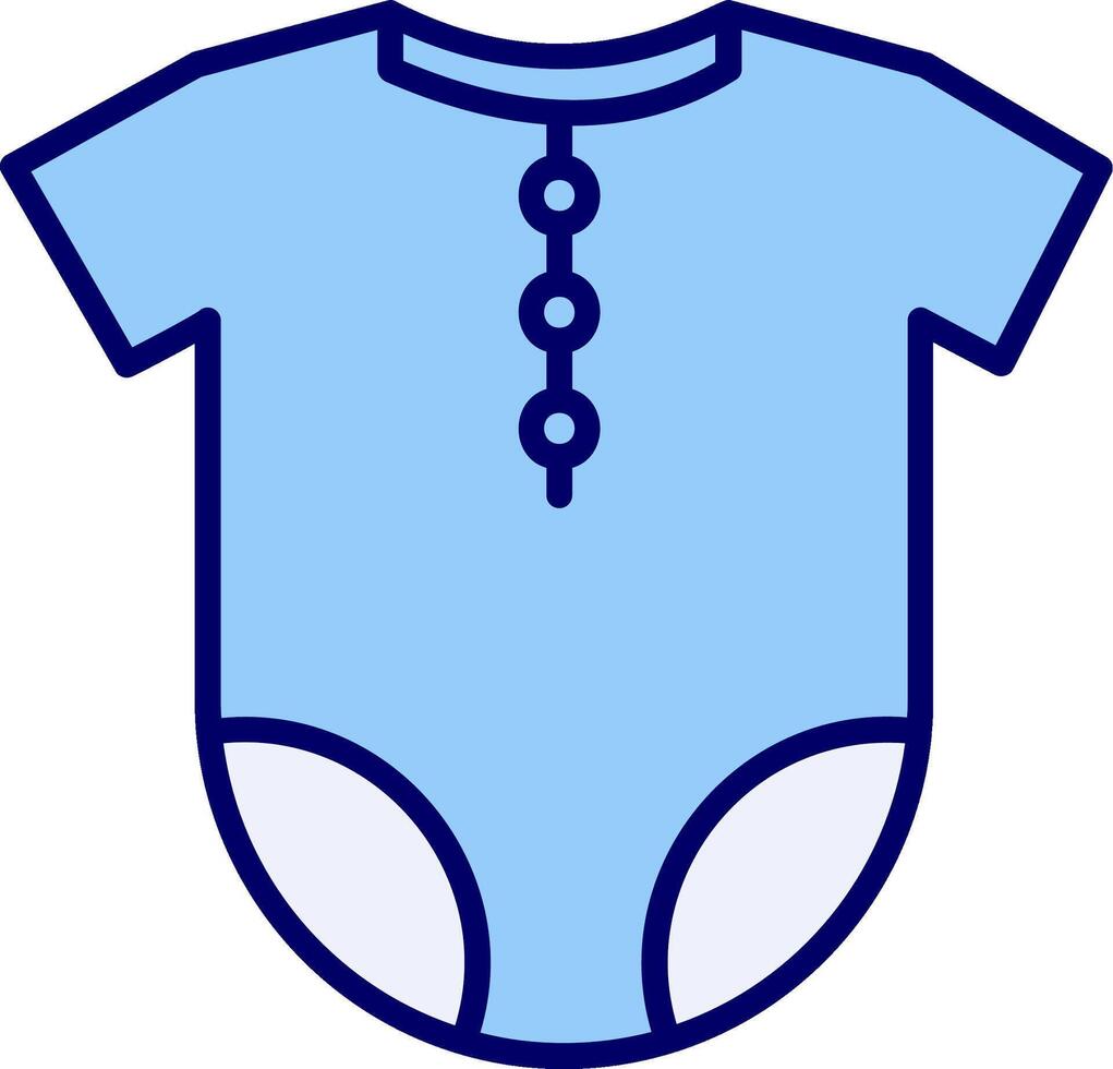 Baby Outfit vecto Symbol vektor