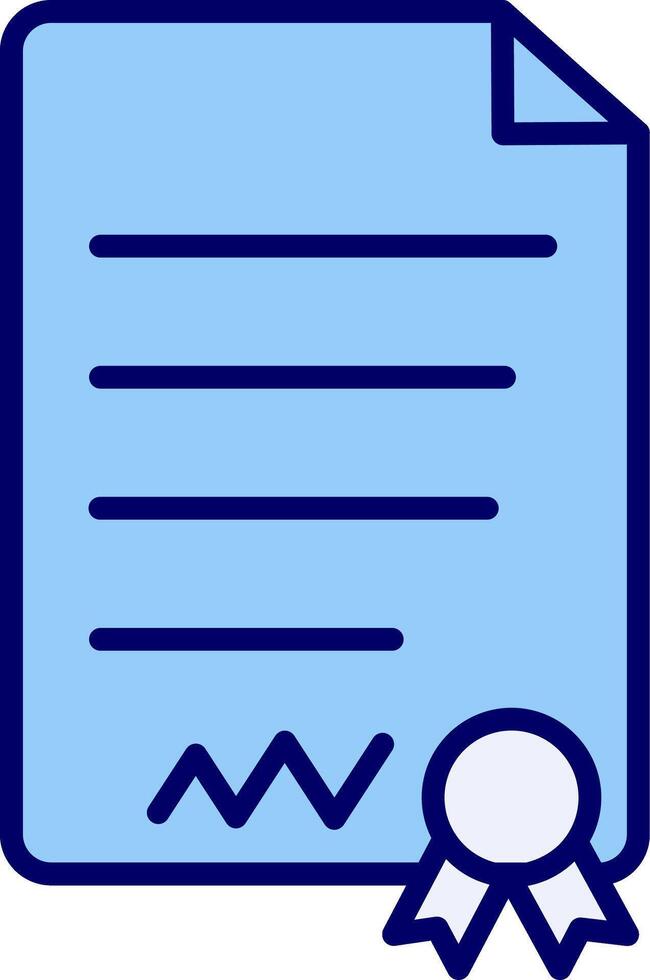 Diplom vecto Symbol vektor
