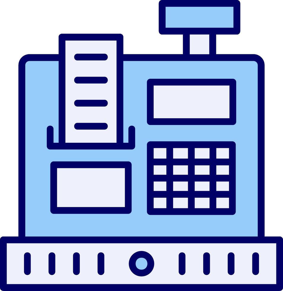 Kassierer Maschine vecto Symbol vektor