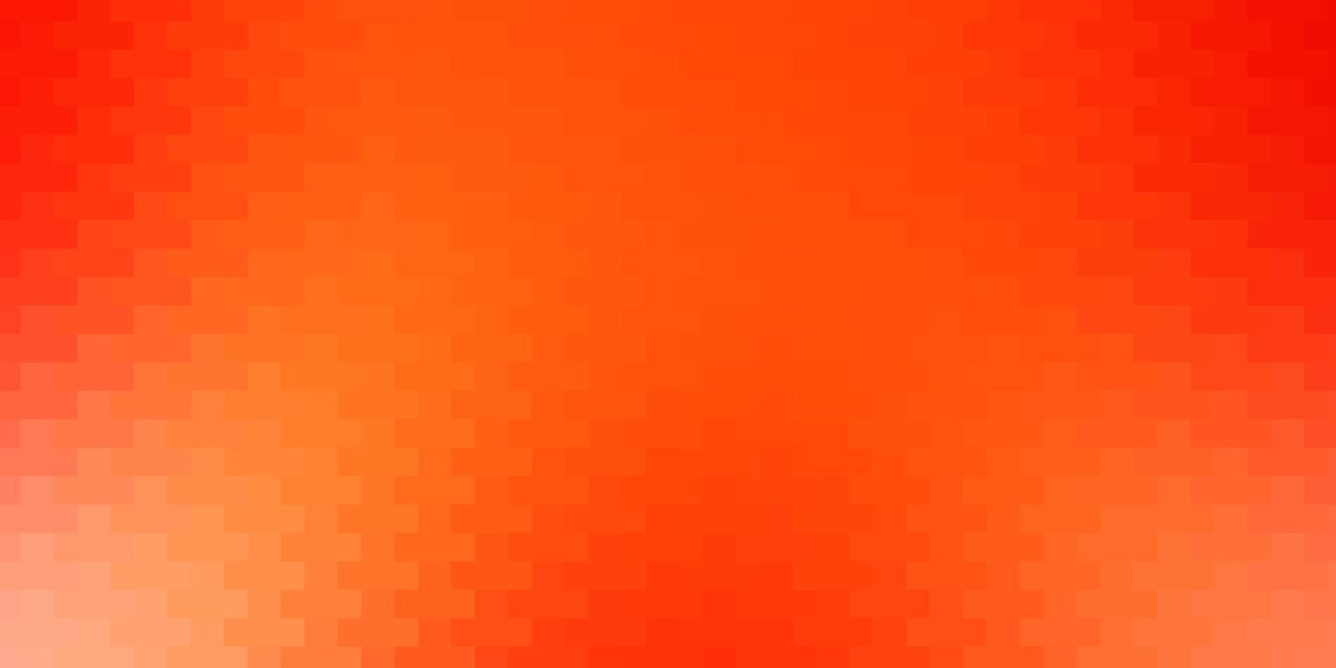 ljus orange vektor bakgrund med rektanglar.