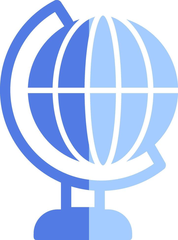 Welt Globus vecto Symbol vektor