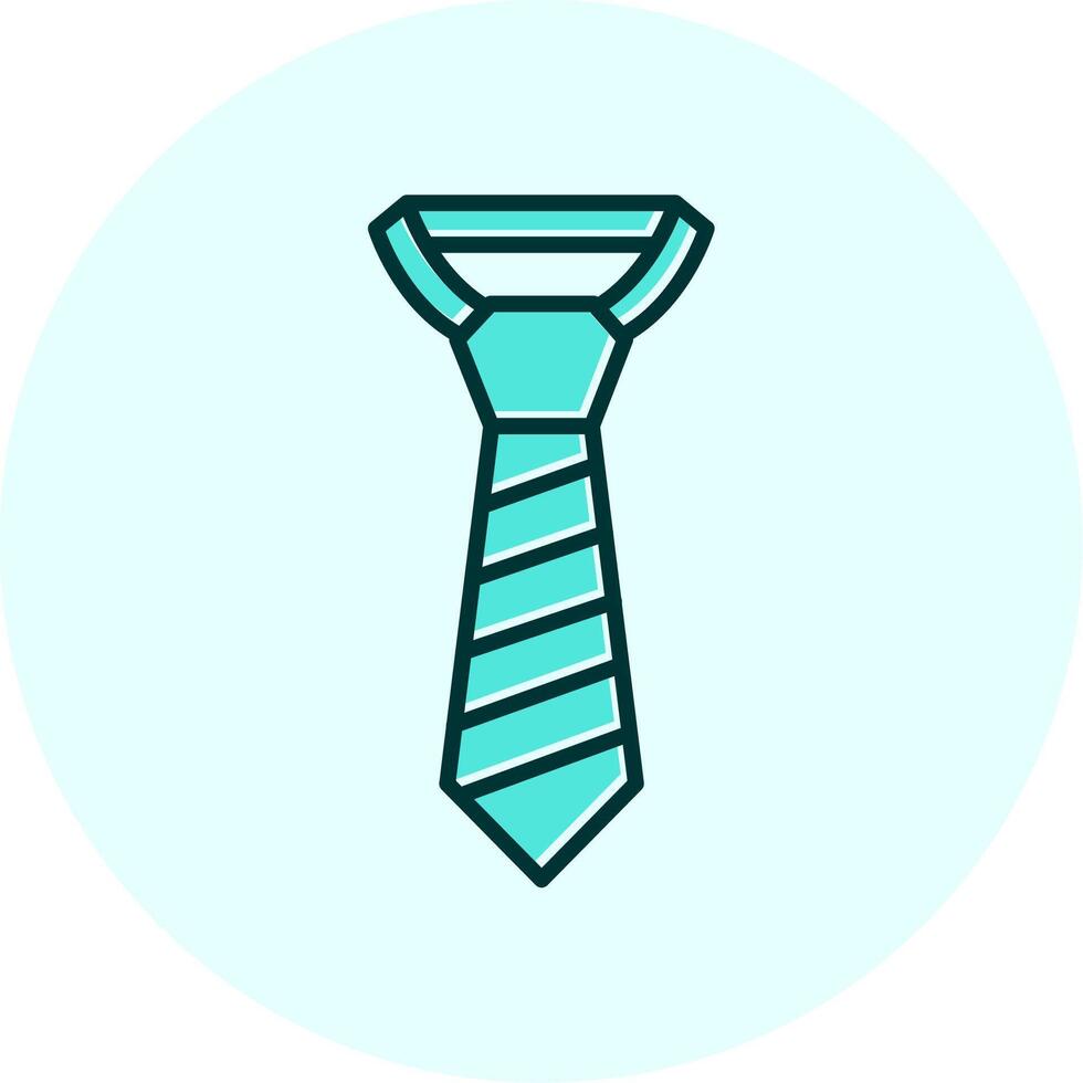 Krawatte vecto Symbol vektor