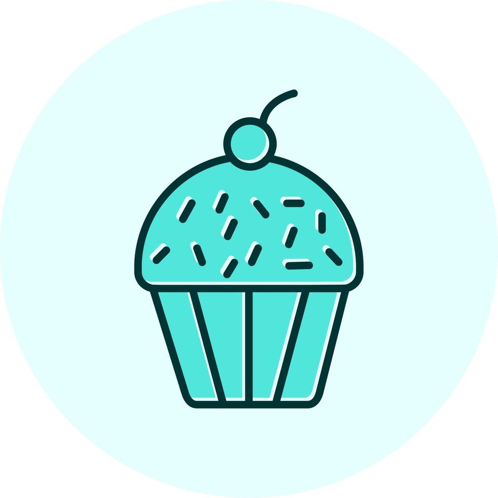 Cupcake vecto Symbol vektor