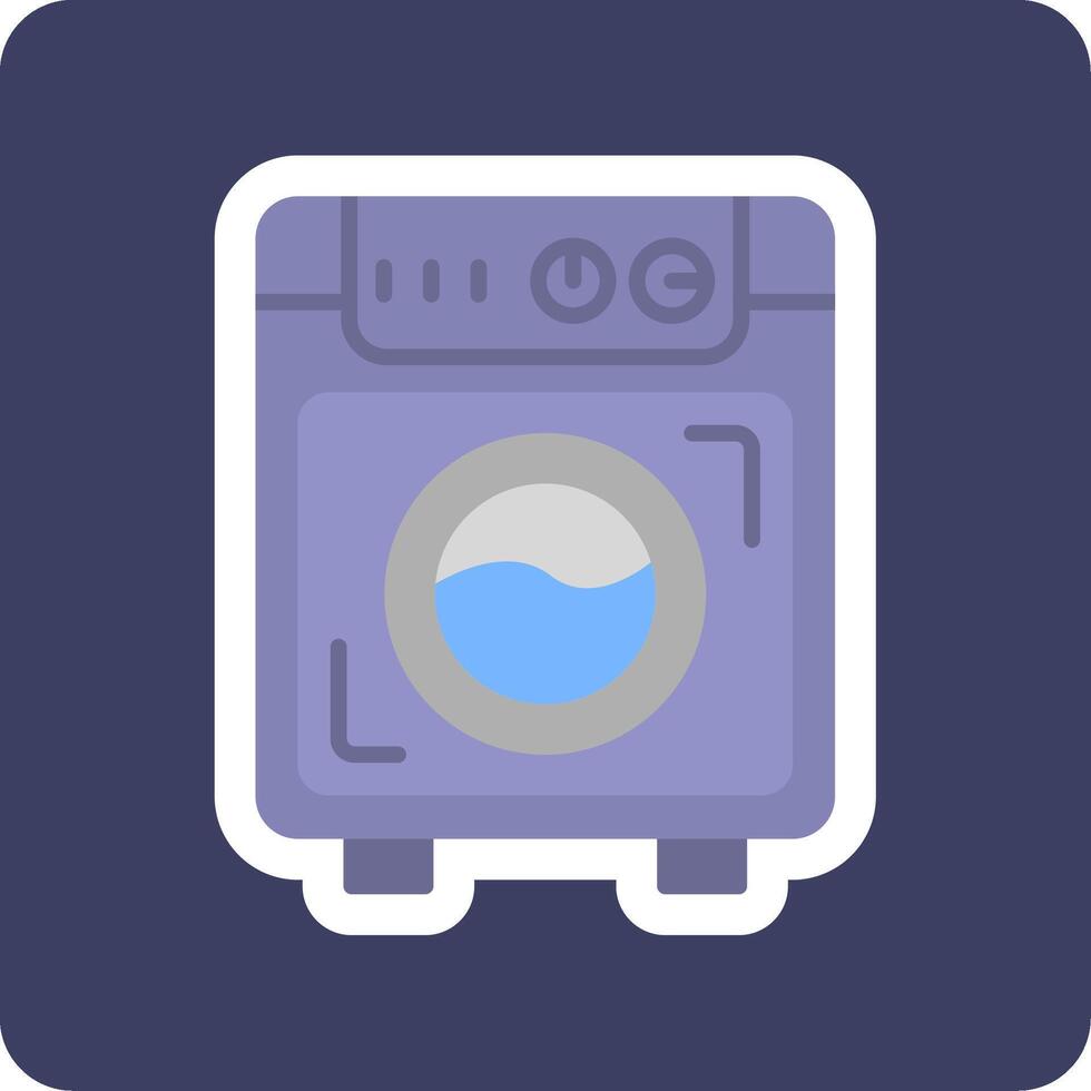 tvättning maskin Vecto ikon vektor