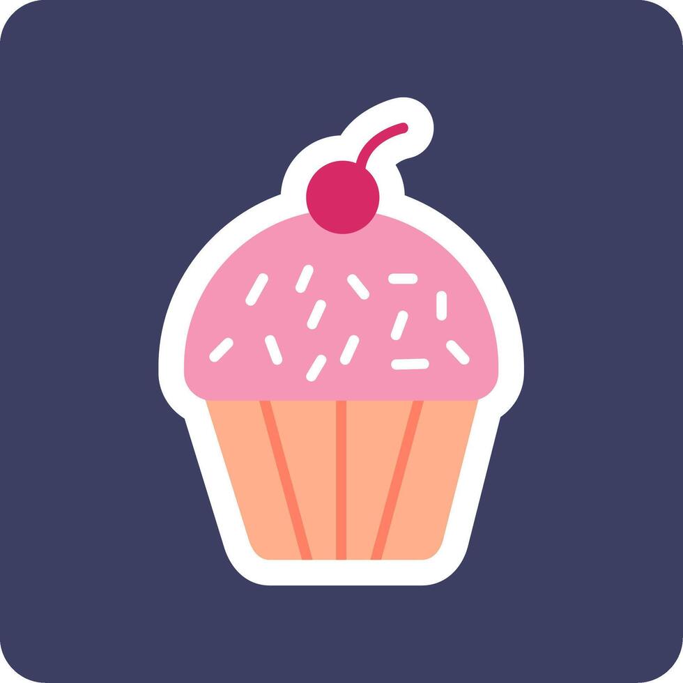 Cupcake vecto Symbol vektor