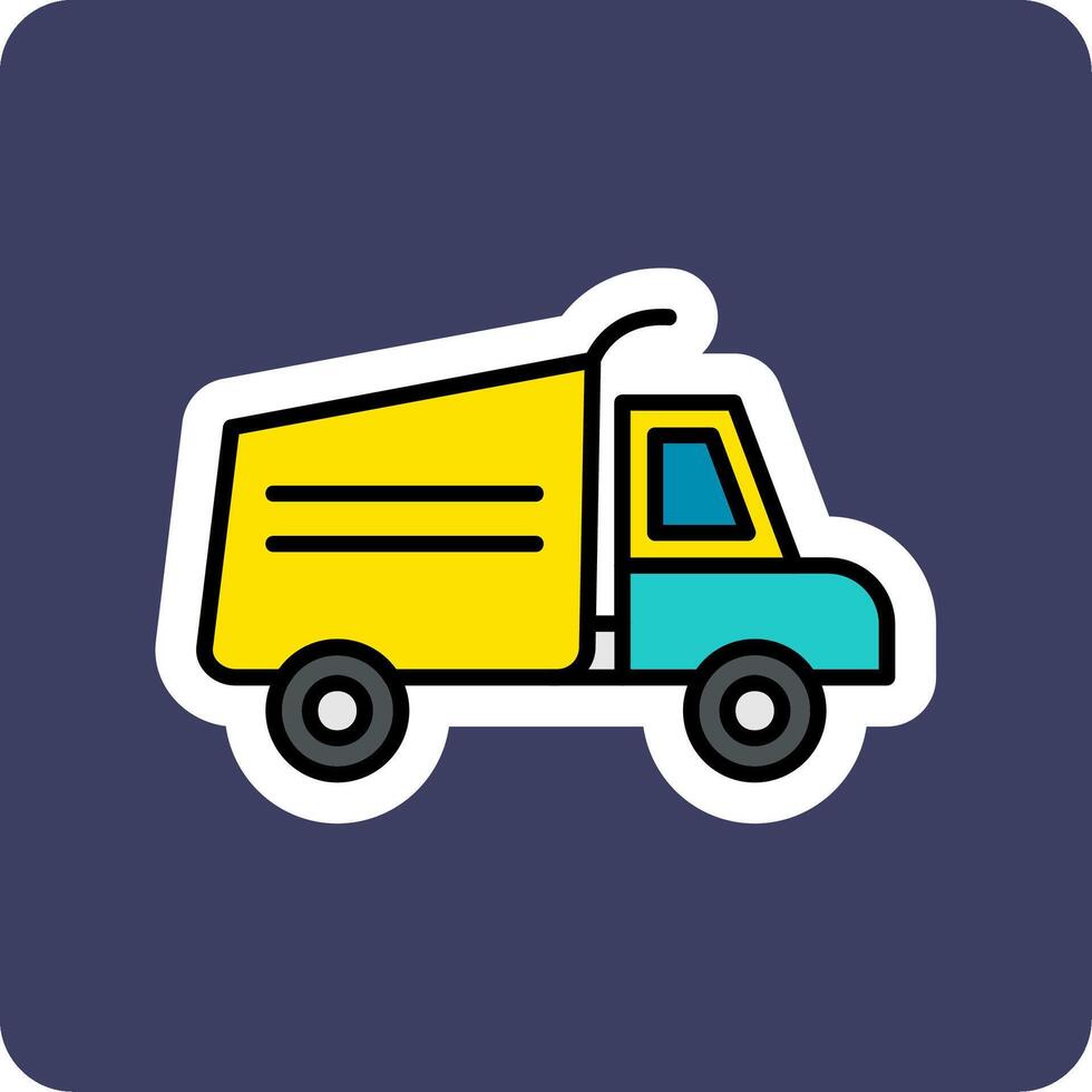 Baby LKW vecto Symbol vektor