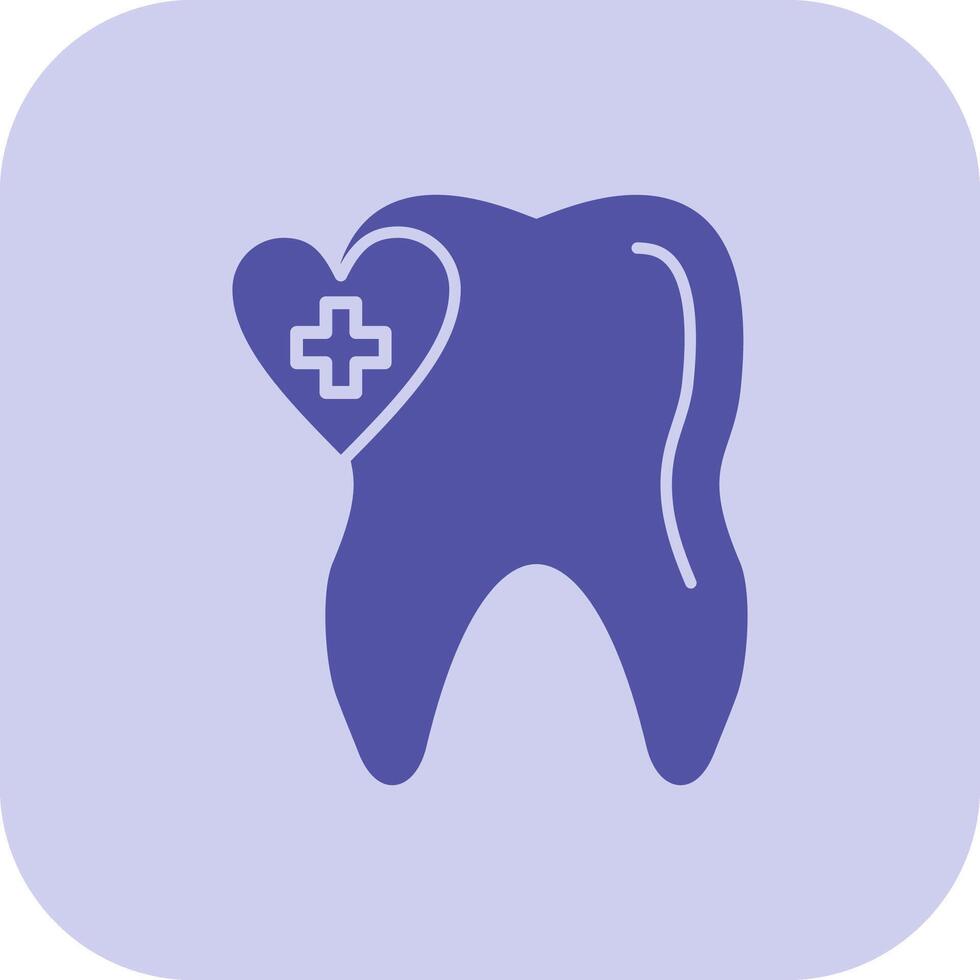 oral hälsa glyf triton ikon vektor