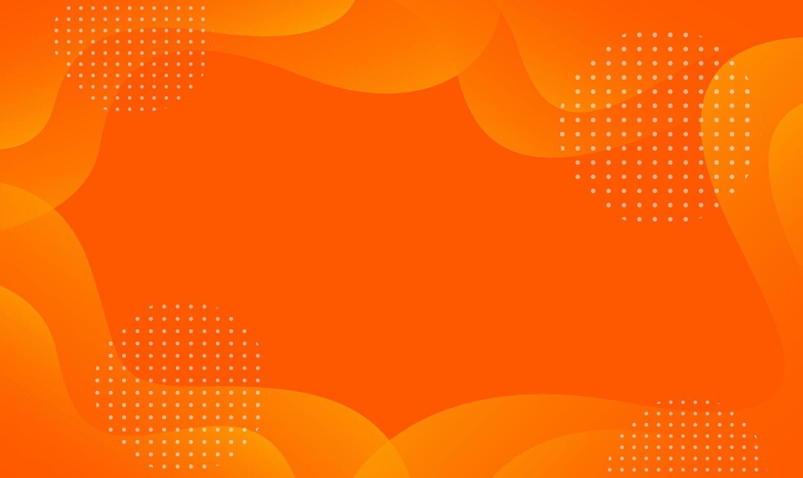 enkel abstrakt färgrik orange bakgrund med vätska vågig form. lämplig för företag försäljning banderoller, evenemang, mallar, sidor, och andra vektor