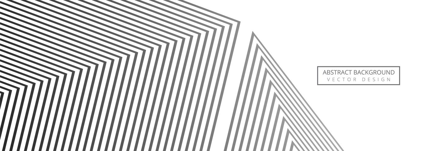 Abstrakt geometrisk banner mall design vektor