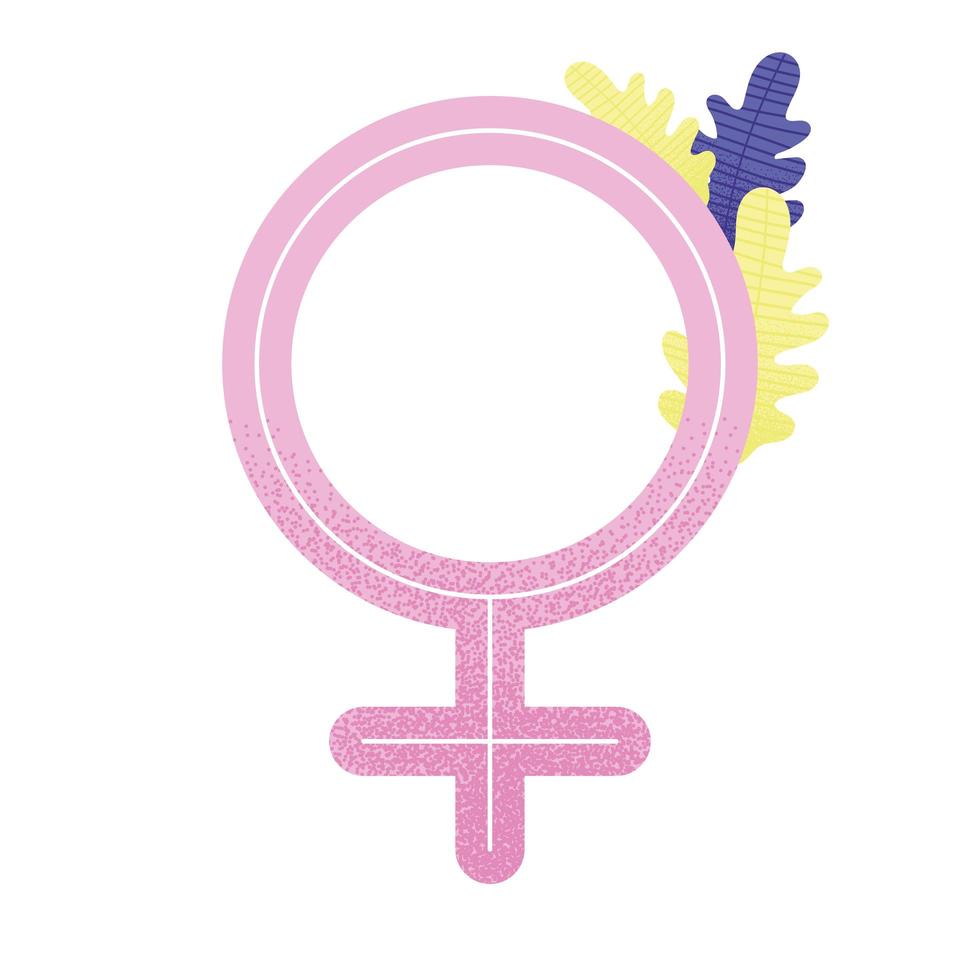 kvinnlig kön symbol vektor