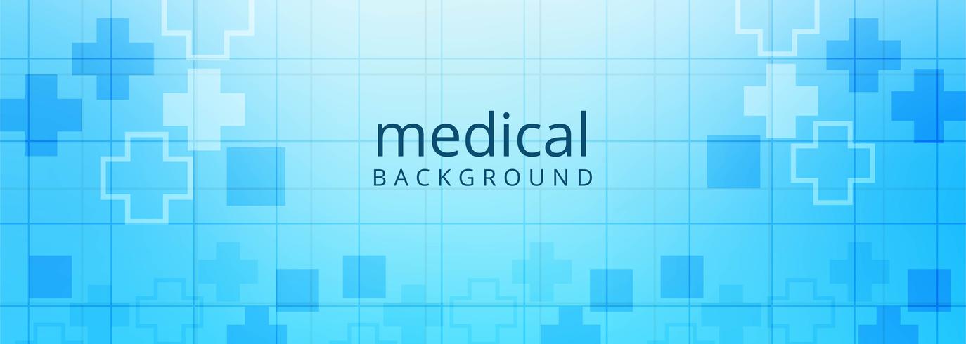 Sjukvård och medicinsk banderollmall bakgrund vektor