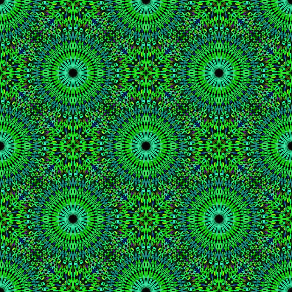 geometrisch nahtlos Kies Mandala Muster Hintergrund vektor