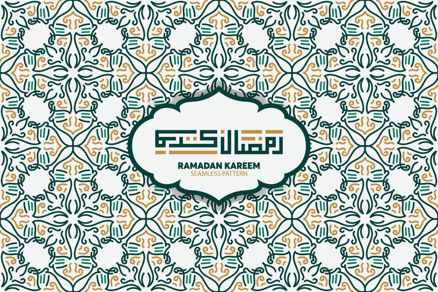 ramadan kareem. islamic hälsning kort mall med ramadan för tapet design. affisch, media baner. vektor