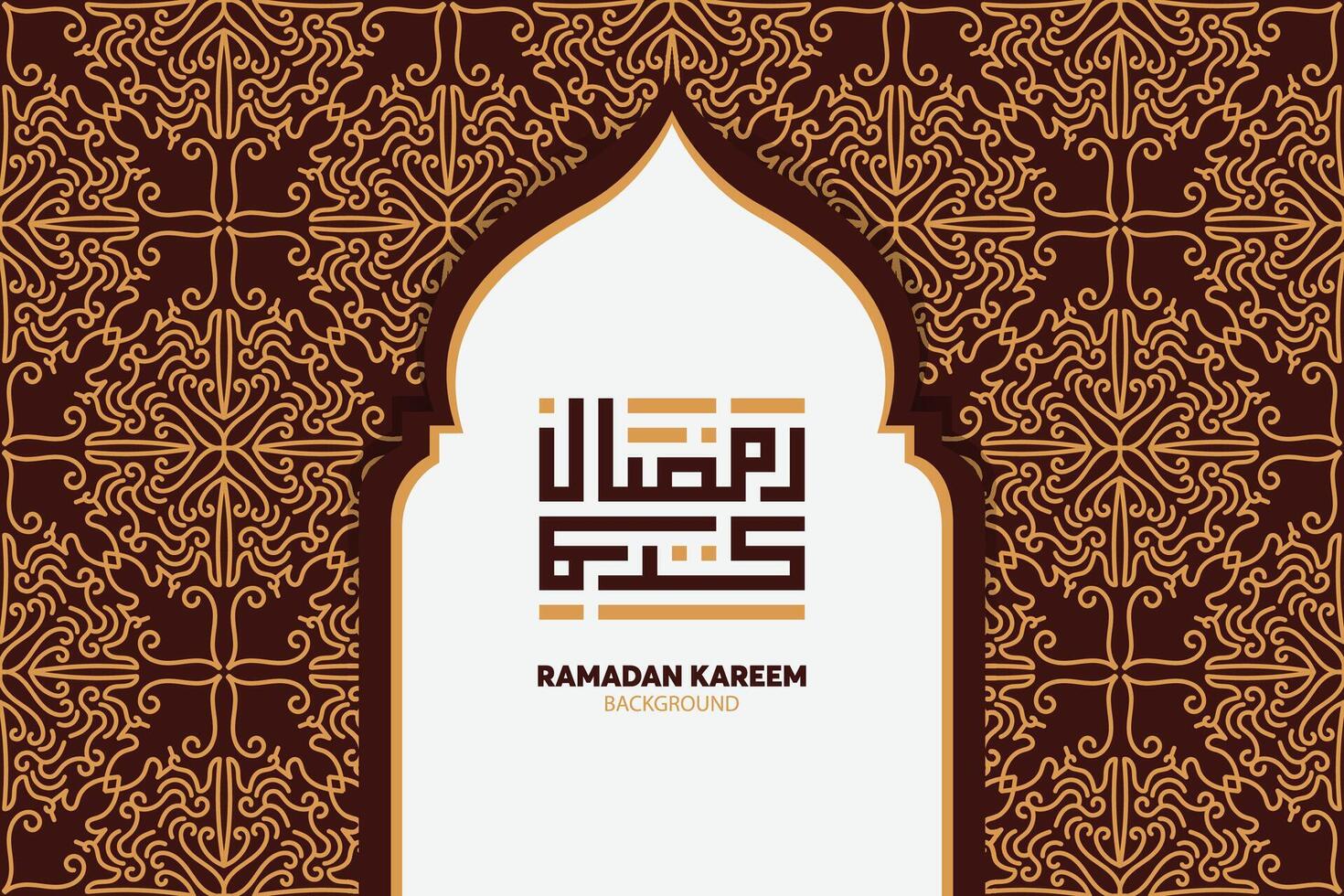 ramadan kareem. islamic hälsning kort mall med ramadan för tapet design. affisch, media baner. vektor illustrationer.