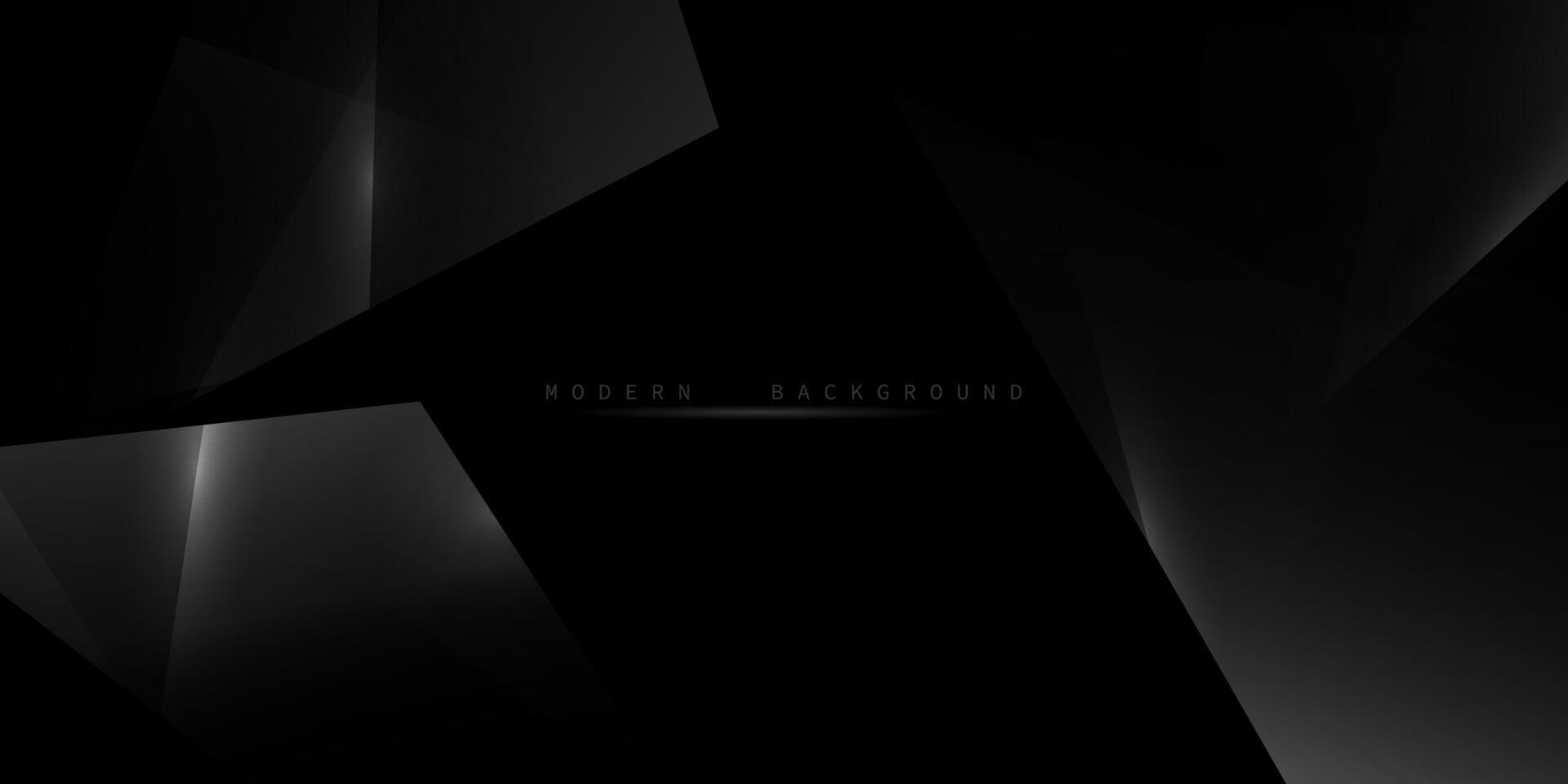 elegant svart abstrakt bakgrund design, vektor illustration