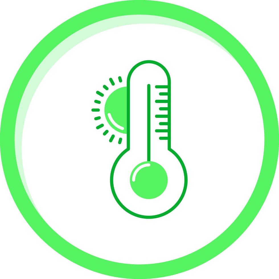 Wetter Grün mischen Symbol vektor