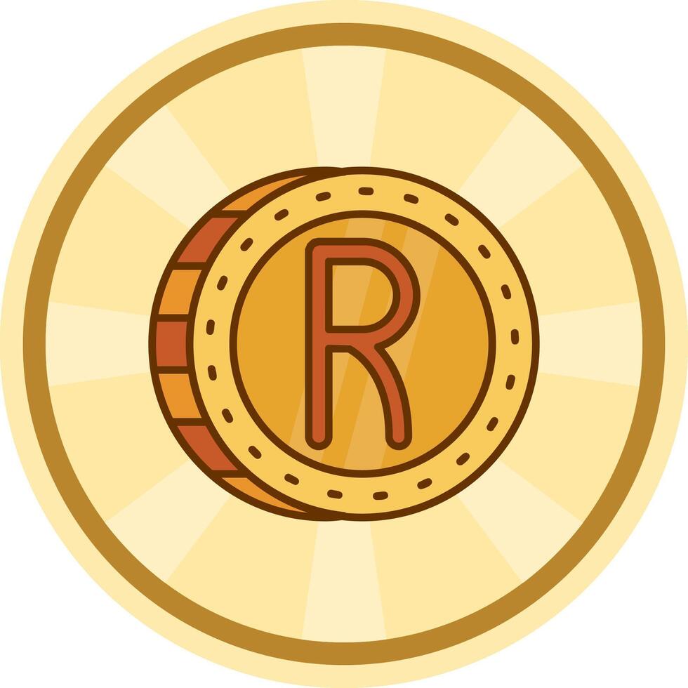 rand Comic Kreis Symbol vektor