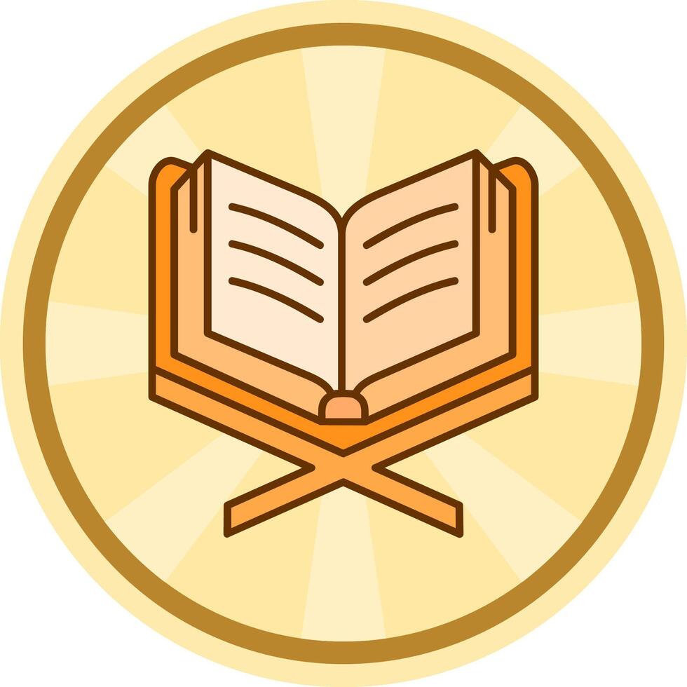 lesen Comic Kreis Symbol vektor