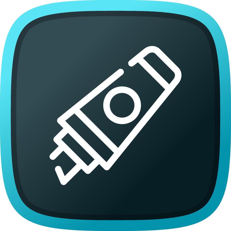 Textmarker kreatives Icon-Design vektor