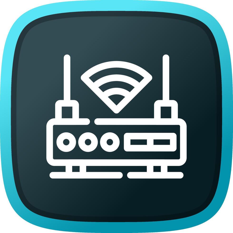 Wifi kreatives Icon-Design vektor