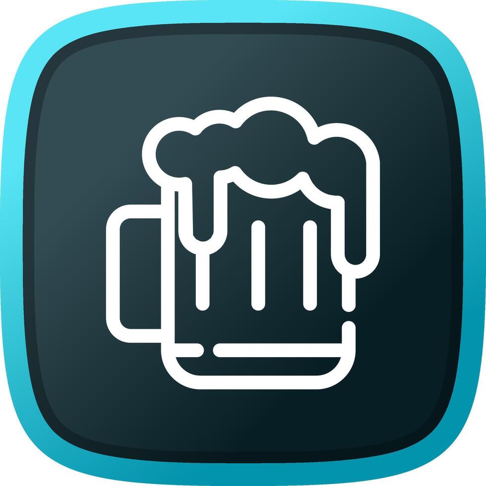 Bier kreatives Icon-Design vektor