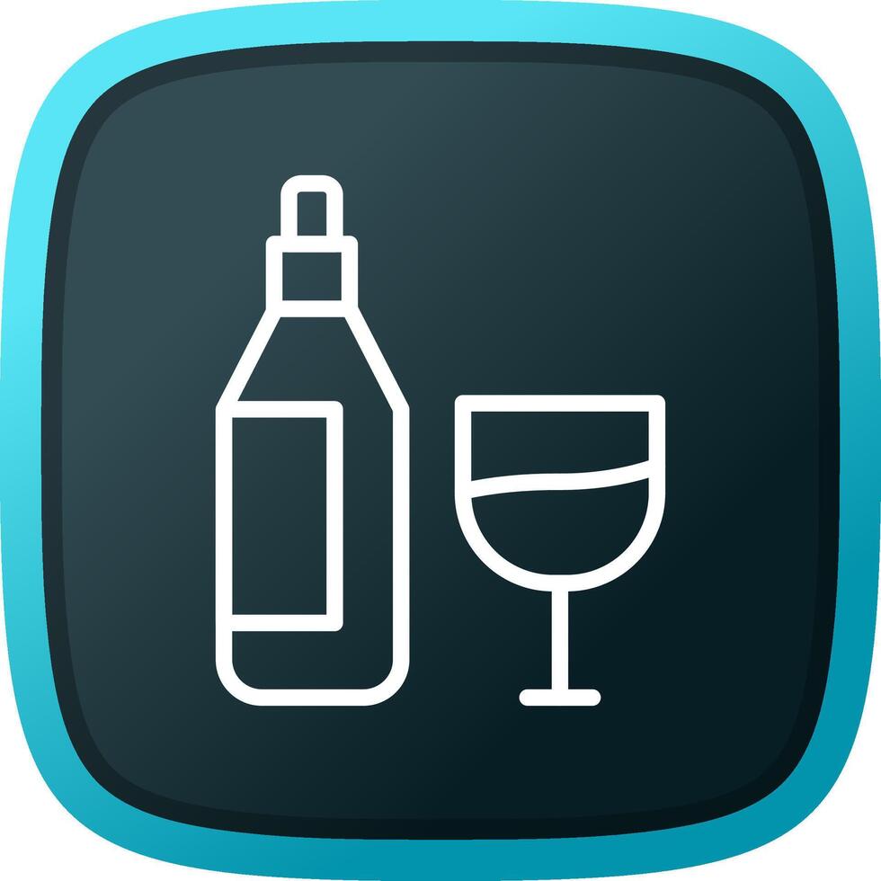 Wein kreatives Icon-Design vektor