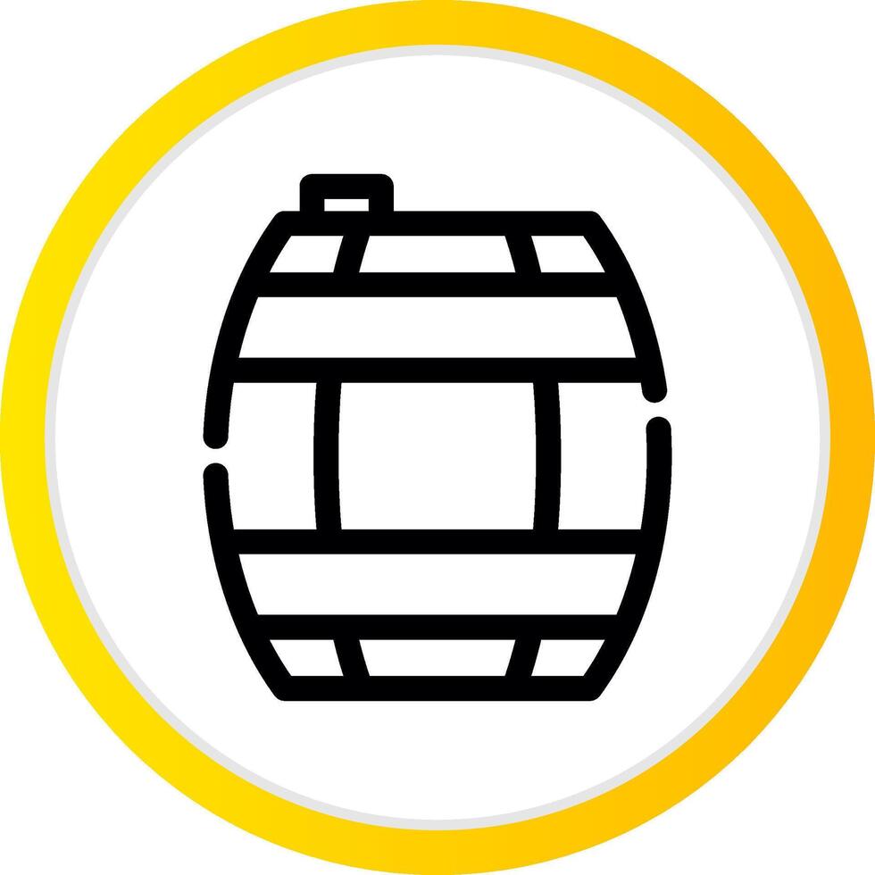 Barrel kreatives Icon-Design vektor