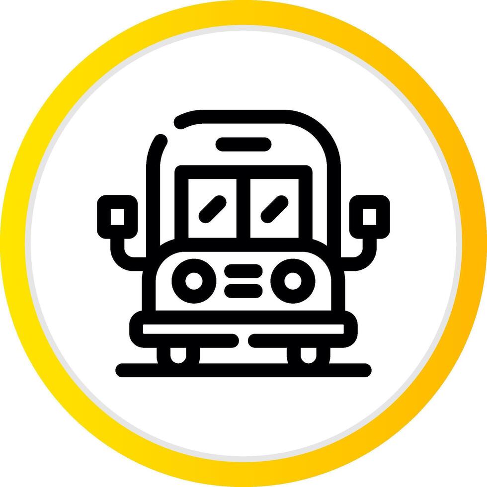 Bus kreatives Icon-Design vektor