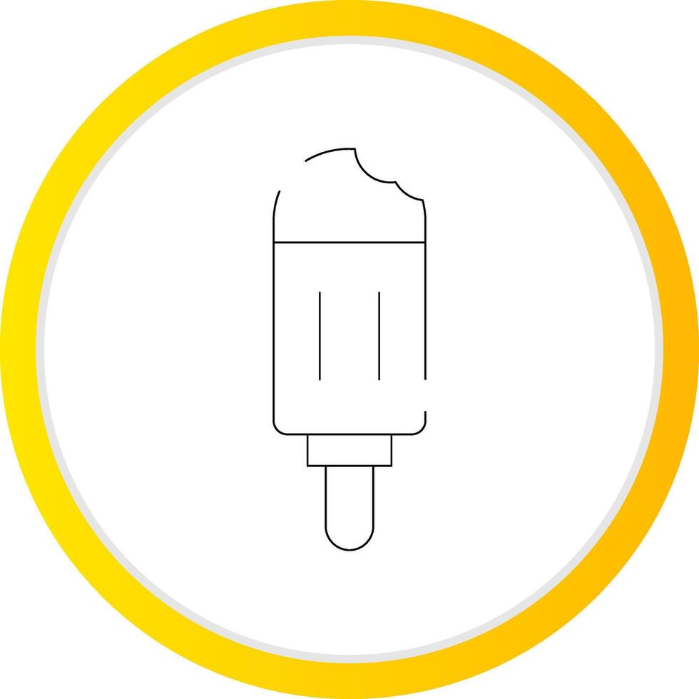 Eis kreatives Icon-Design vektor