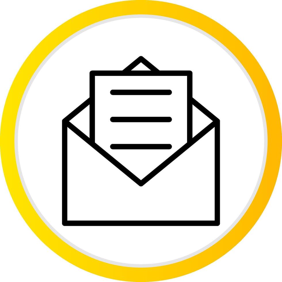 E-Mail kreatives Icon-Design vektor