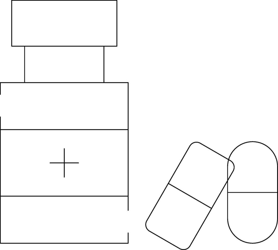 medizinisch liefert kreativ Symbol Design vektor