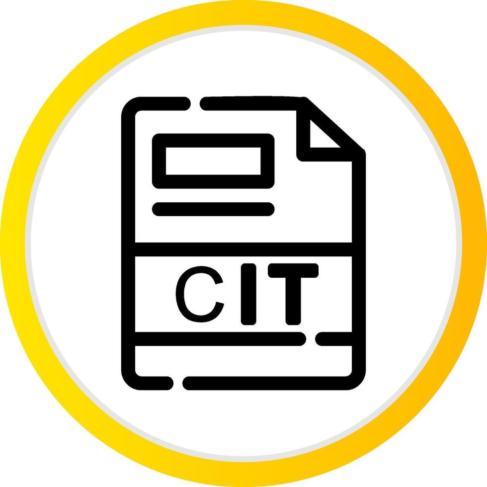 cit kreativ Symbol Design vektor