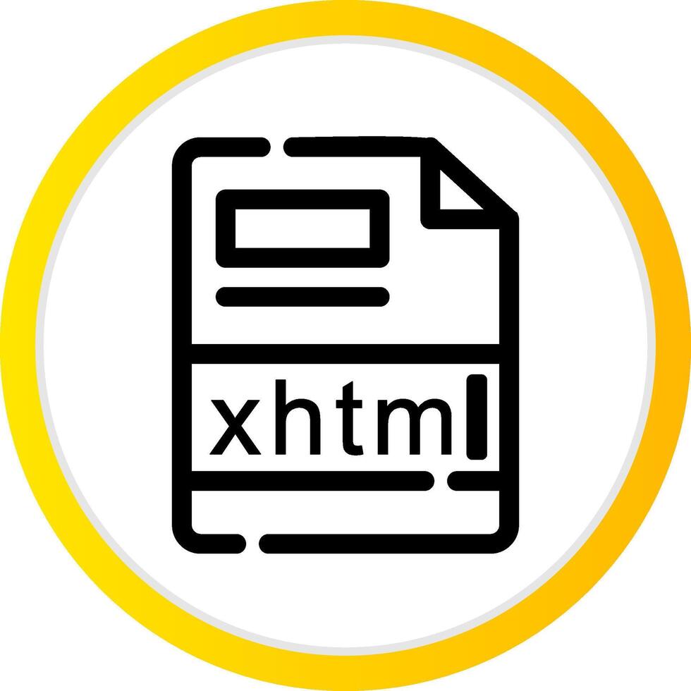 xhtml kreativ Symbol Design vektor