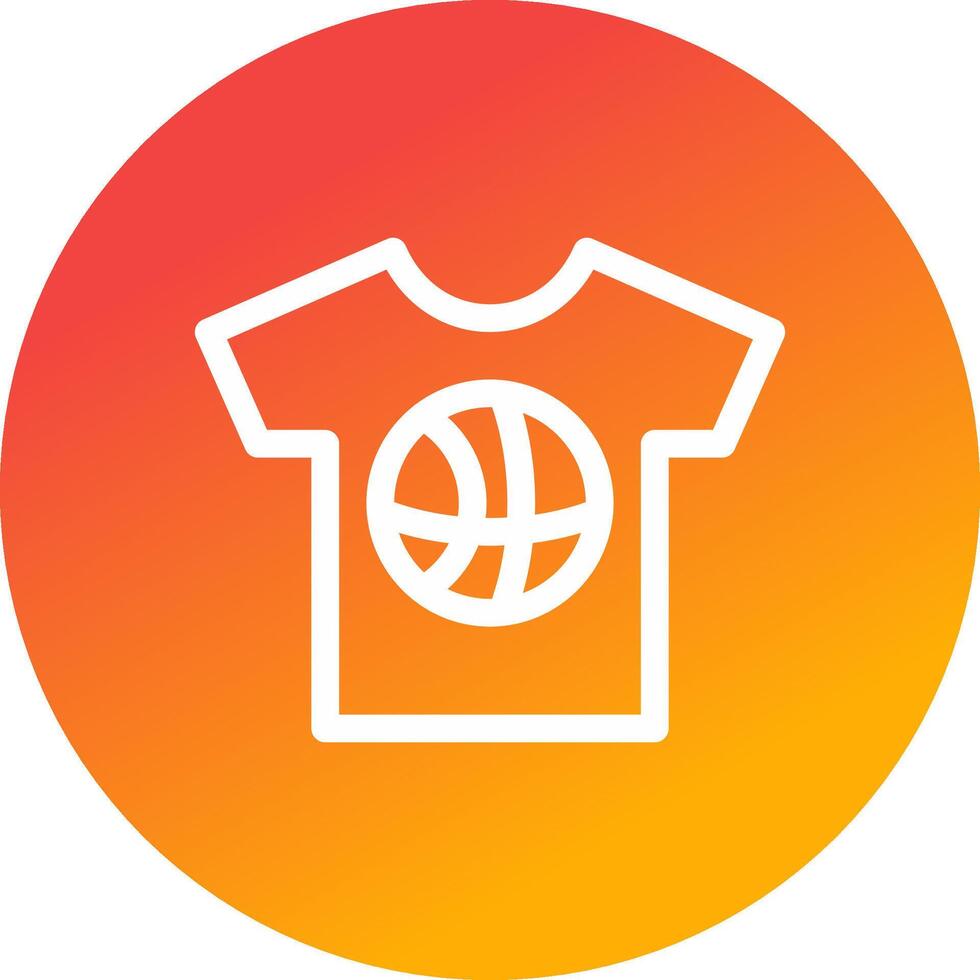 Shirt kreatives Icon-Design vektor