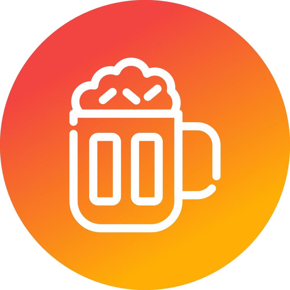 Bier kreatives Icon-Design vektor