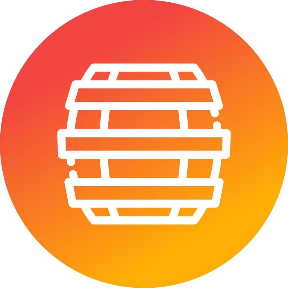 Barrel kreatives Icon-Design vektor