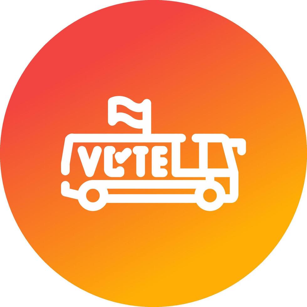 Bus kreatives Icon-Design vektor