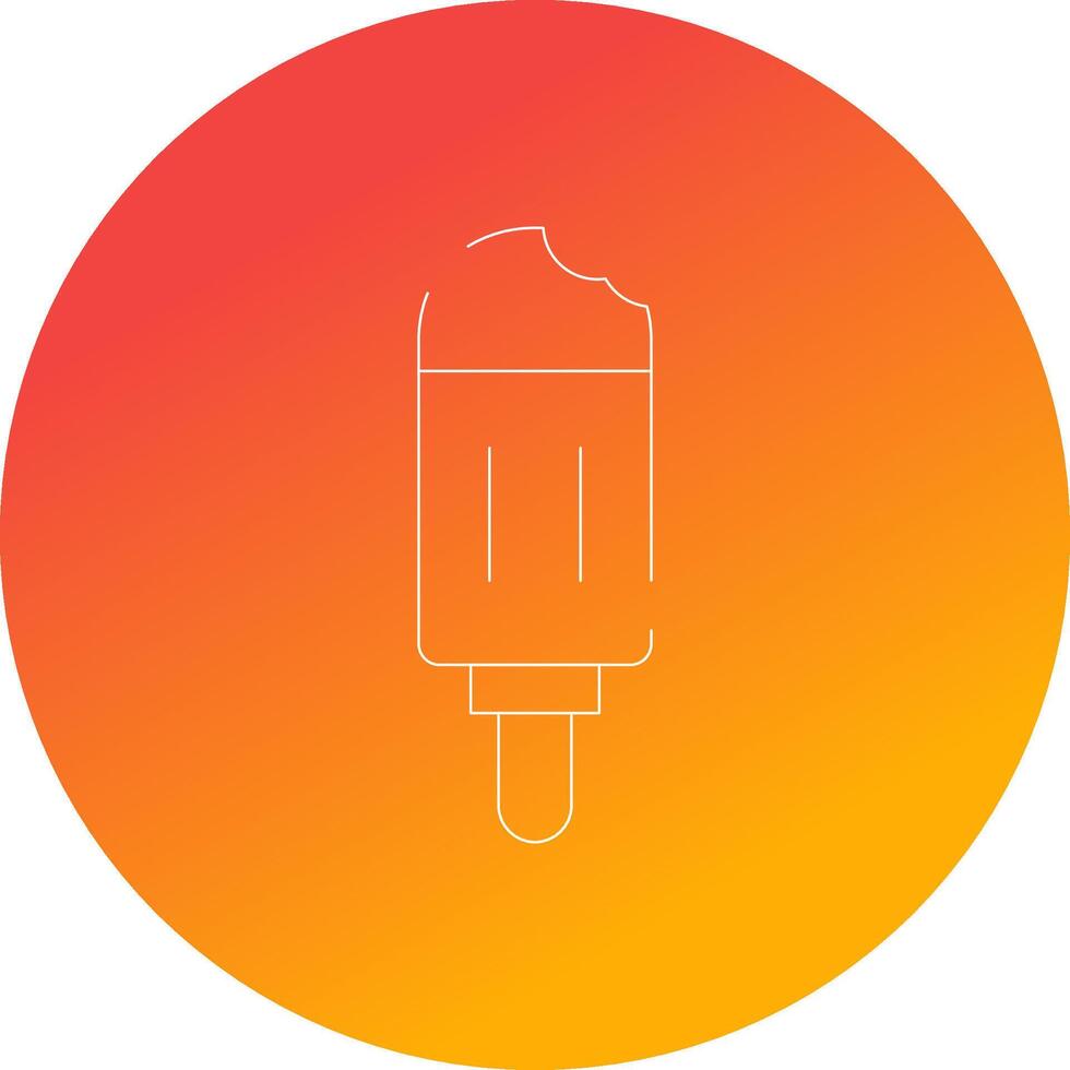 Eis kreatives Icon-Design vektor