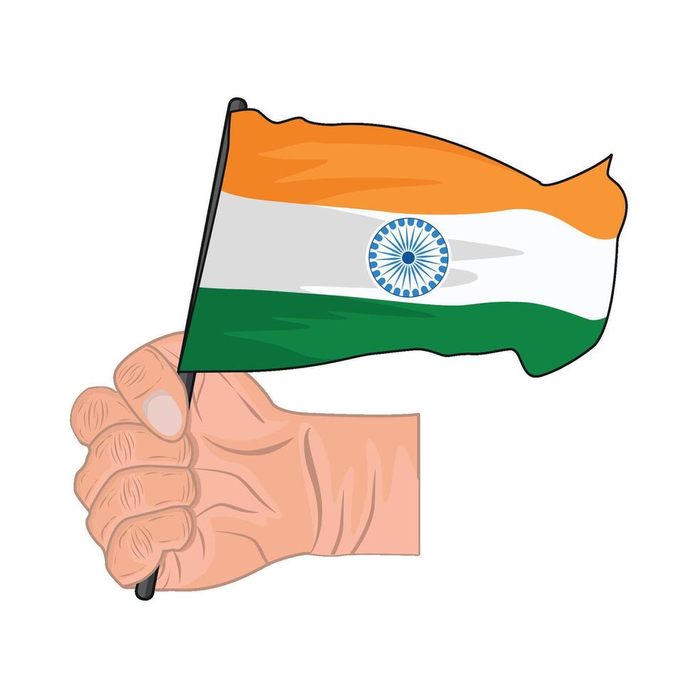 Illustration von Republik Indien Tag vektor