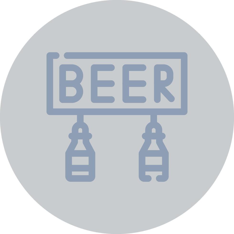 Biere kreativ Symbol Design vektor