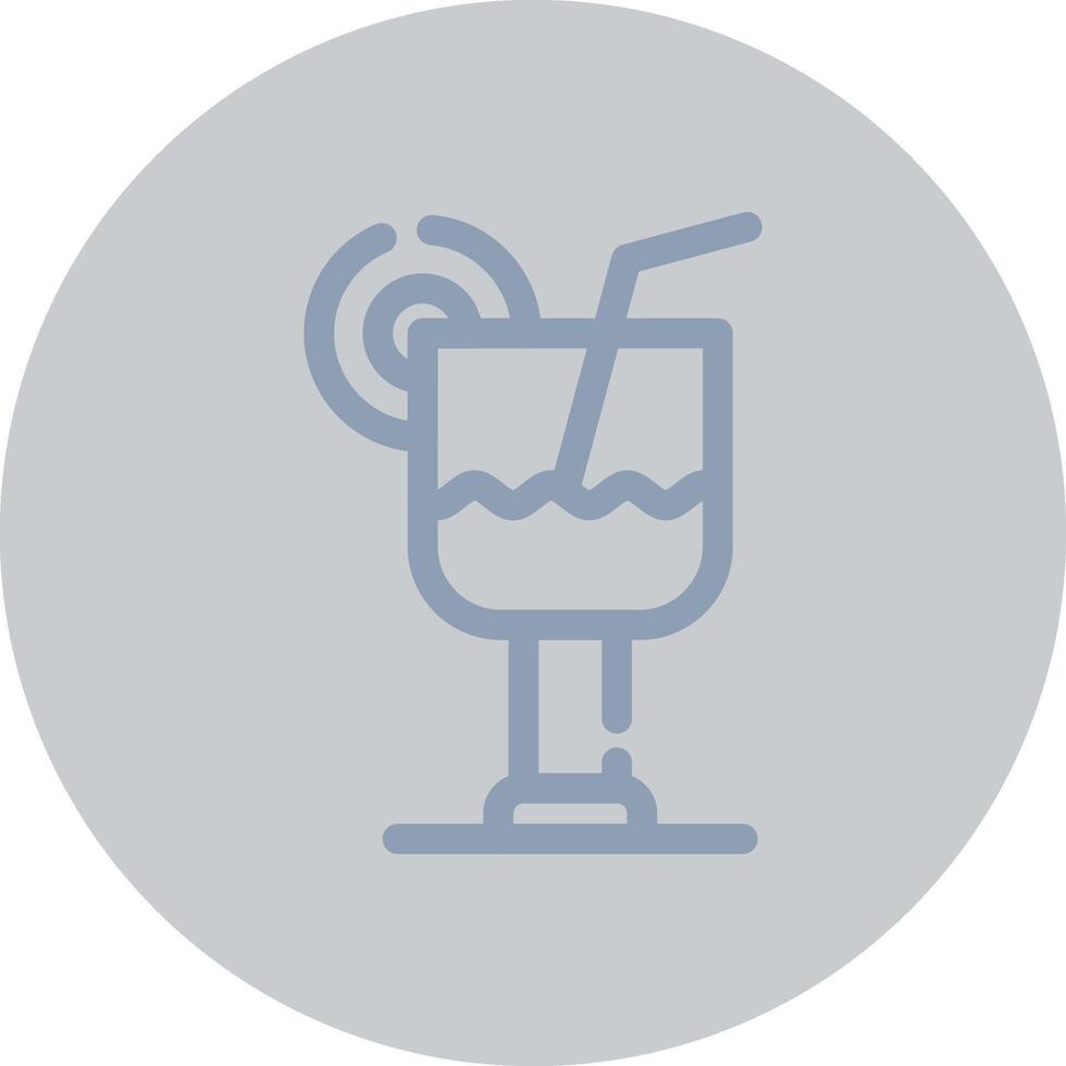 kreatives Icon-Design für Cocktails vektor