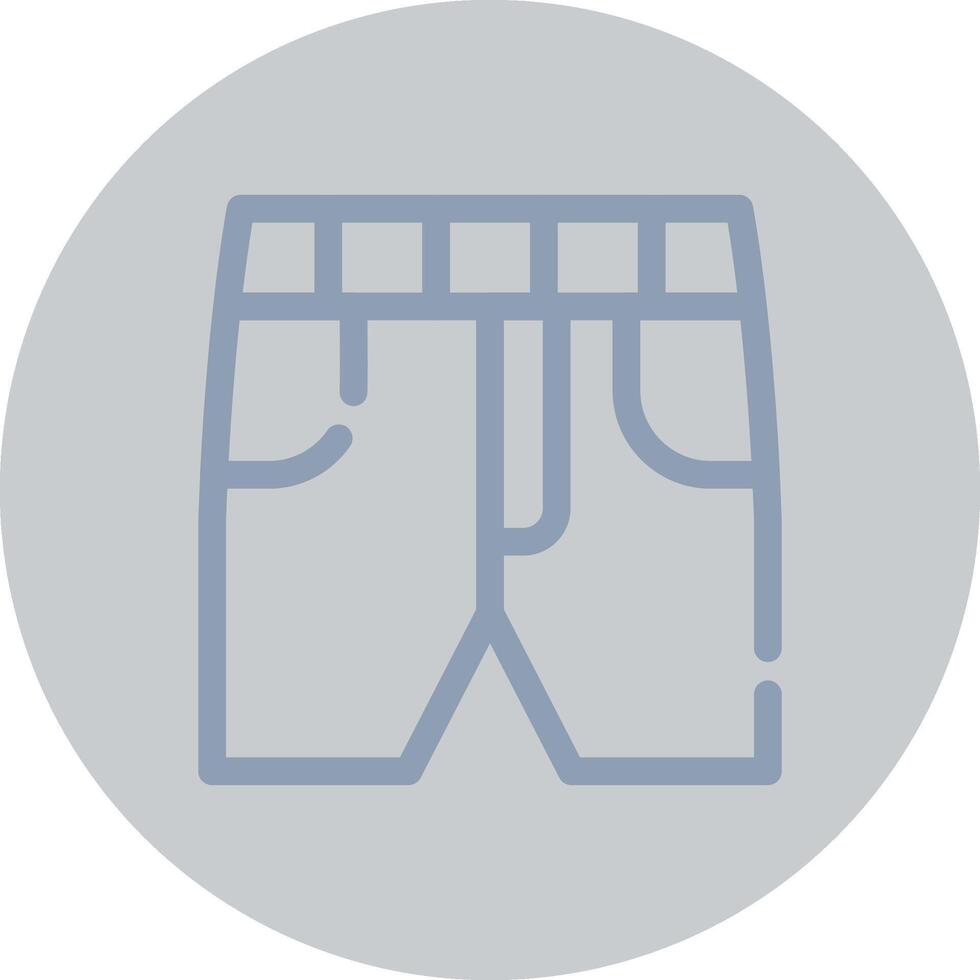 Shorts kreatives Icon-Design vektor